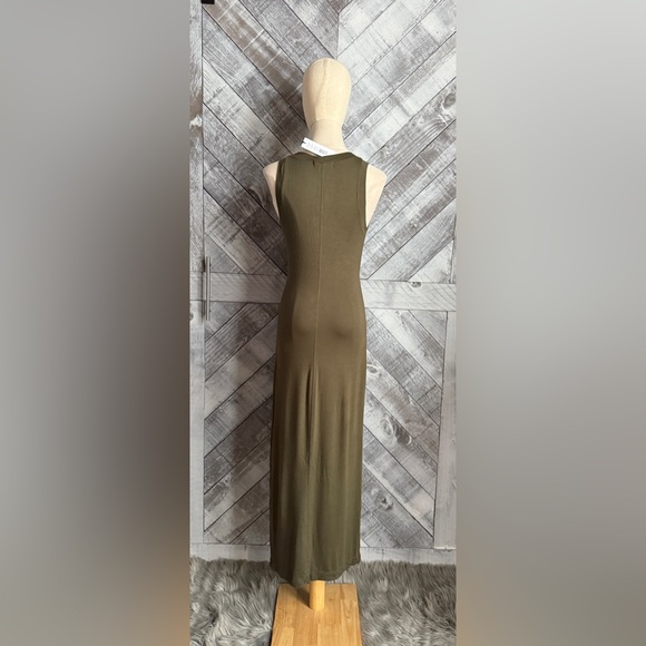 MICHAEL STARS REVOLVE NWT Tie Front Maxi Dress💚 - Picture 8 of 12